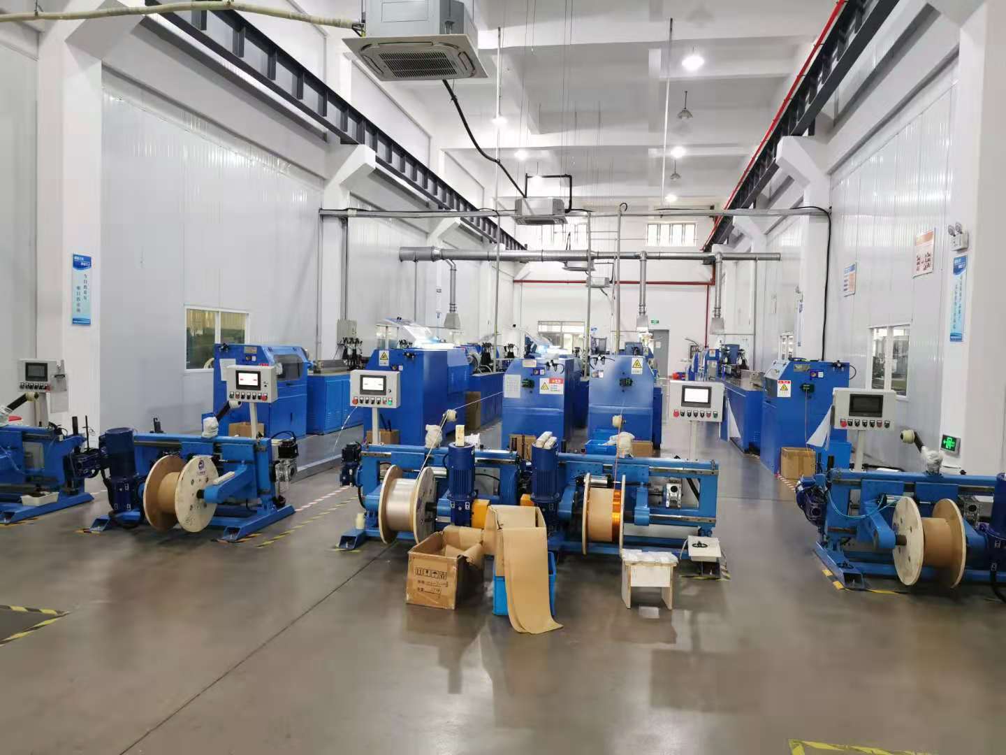 Kapton taping & Sintering line & Concentric Film-wrapping hi